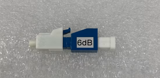 LC Upc 6dB Fiber Optic Optical Attenuator